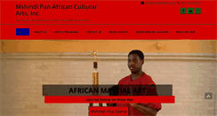 Desktop Screenshot of mshindiarts.org